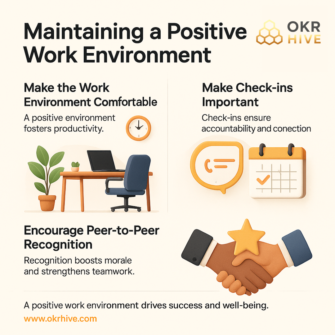 Maintaining a positive work environment
