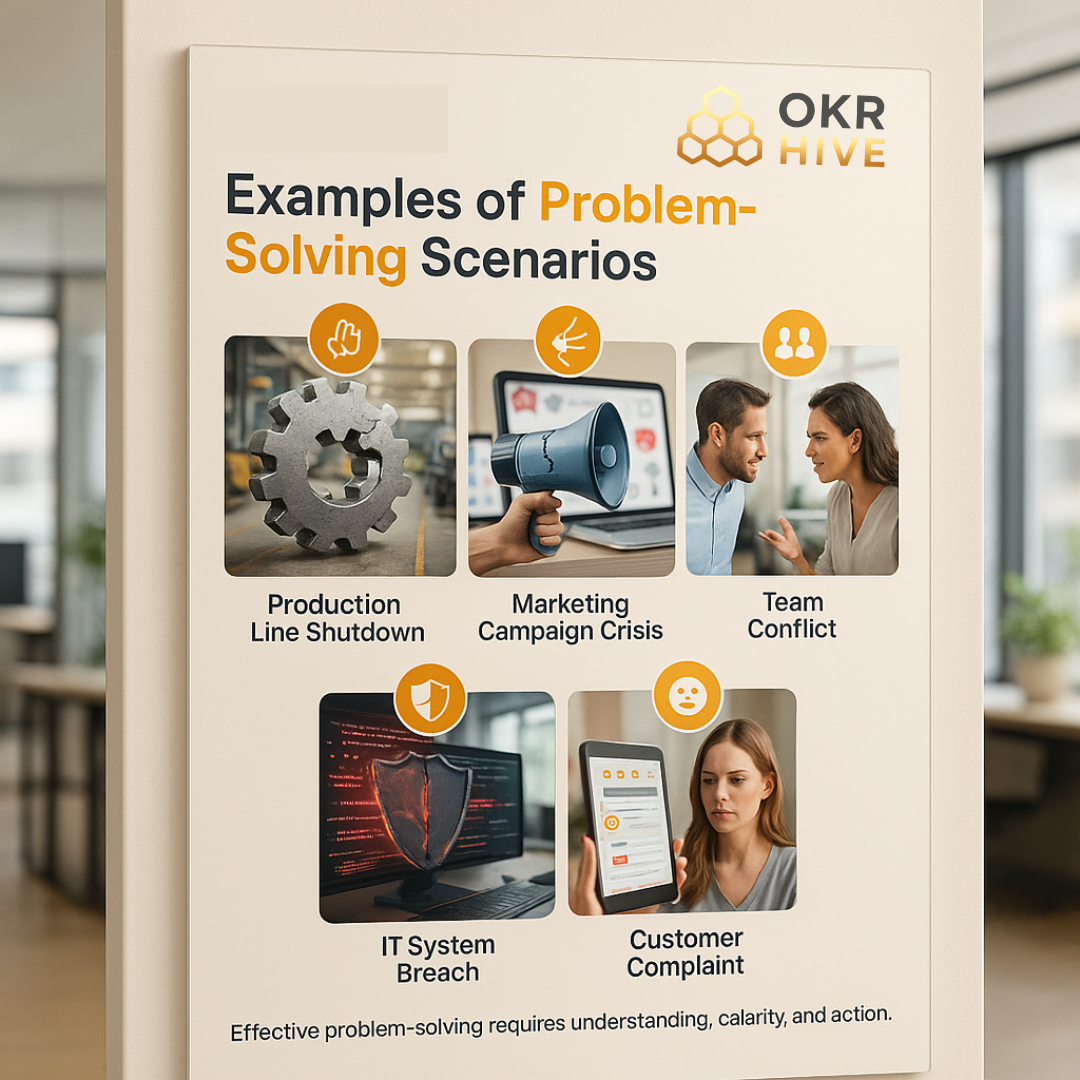 Examples of problem-solving scenarios